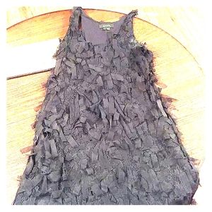 Black Fringes Dress